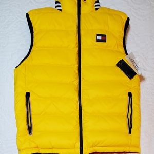 Tommy Hilfiger Down Riversable Vest,Men Size L